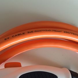 EVJT Elektrikli Araç Şarj Kablosu EV Kablosu Çok Renkli PVC İzoleli Isıya Dayanıklı