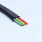 PVC Kılıf Kalaylı Bakır Örgülü Korumasız Yassı Kablo 300V 105℃ UL2651 10F × 22AWG