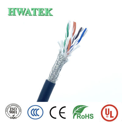UL 2464 Kalaylı Bakır Örgülü Korumalı Çok Damarlı 20 P × 28 AWG SR PVC izolasyon PVC Kılıf 300V 150℃ VW-1 kablo