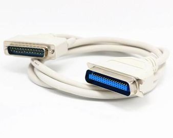 Erkekden Dişi Konnektöre Özel Harici SCSI Kablosu Yüksek Yoğunluklu