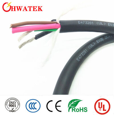 UL20549 PUR Kılıflı Çok Damarlı Esnek Kablo, 600V Anma Gerilimi ve Yağ Direnci