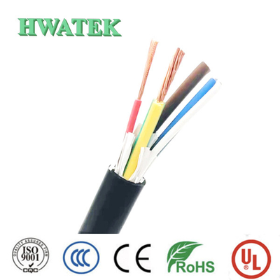 Kalaylı Bakır Örgülü Korumasız Kablo PVC Kılıf İzolasyonu UL2576 2C × 22AWG 150V