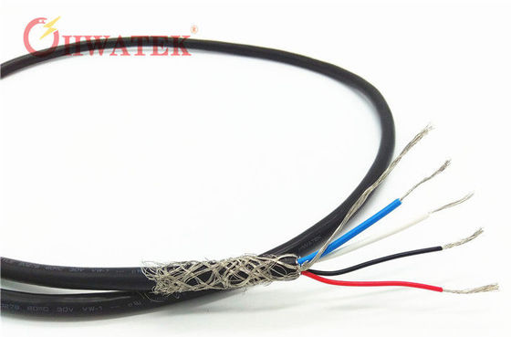 UL2517 5Cx10AWG+W Tinned Copper Stranded Industrial Flexible Cable with PVC Insulation and Jacket for 300V 105℃ Applications