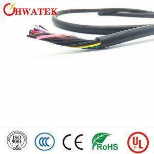 UL2517 13P×24AWG+AB PVC Yalıtımlı Endüstriyel Esnek Kablo, 105℃ Dereceli ve Kalaylı Bakır Örgülü İletken