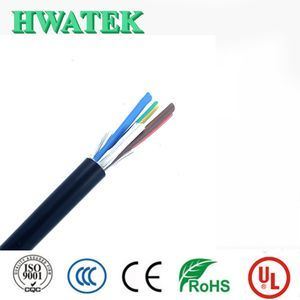 3C×16AWG 105℃ Anma Sıcaklığına Sahip Endüstriyel Esnek Kablo, PVC Yalıtımlı ve Çıplak Bakır Örgülü İletkenli