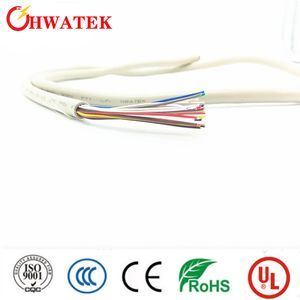 UL20276 4Cx28AWG PP yalıtımlı endüstriyel esnek kablo PVC ceket 80 °C 30V uygulamaları için tencerelenmiş bakır
