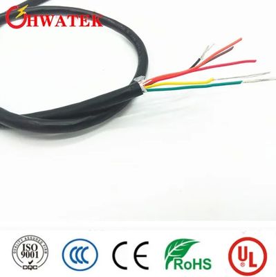 PVC Ceketli ve -40 ~ 105oC sıcaklık aralığı olan Süper Esnek 600/1000V Değerli Voltaj Endüstriyel Esnek Kablo