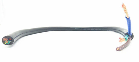 UL20940 PUR Kılıflı Ekranlı Çok Damarlı Esnek Kontrol Bakır Tel Kablo, 600V Anma Gerilimi ve Yağ Direnci