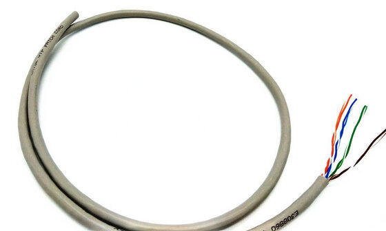 UL444 Sertifikalı CAT6A UTP Ethernet LAN Kablosu CMX Alev Hızı ile Yüksek Hızlı İletişim