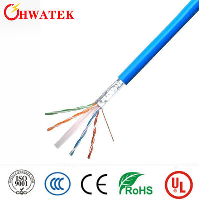 Yüksek Hızlı İletim Ağı Verileri İçin UL444 Sertifikalı Su Geçirmez CAT6A Dış Mekan Ethernet Kablosu