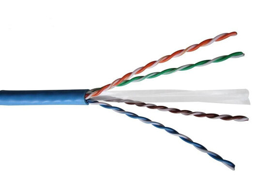 Yüksek Hızlı İletim Ağı Verileri İçin UL444 Sertifikalı Su Geçirmez CAT6A Dış Mekan Ethernet Kablosu