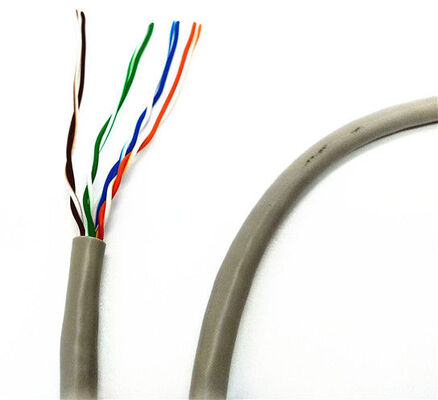 Yüksek Hızlı İletim Ağı Verileri İçin UL444 Sertifikalı Su Geçirmez CAT6A Dış Mekan Ethernet Kablosu