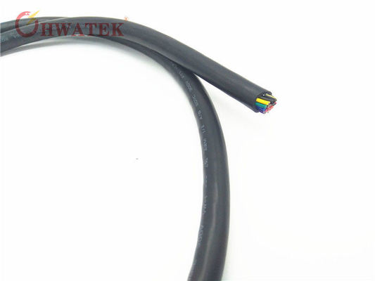 UL20002 TYPE PVC Konserve Bakır alaşımı ve 4Coax×30AWG+4C×24AWG 80°C 30V tıbbi kablo