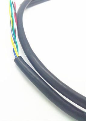 UL20002 TYPE PVC Konserve Bakır alaşımı ve 4Coax×30AWG+4C×24AWG 80°C 30V tıbbi kablo