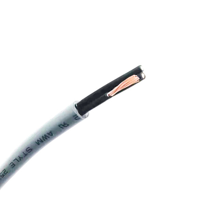 UL20276 TYPE PVC Ceket PP yalıtım Doldurulmuş Bakır Strande 34P × 30AWG + AB 80°C 30V Kablo
