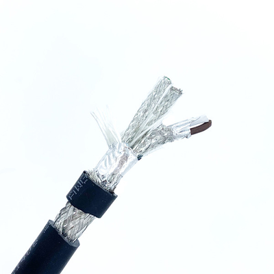 UL20276 TYPE PVC Ceket PP yalıtım Doldurulmuş Bakır Strande 34P × 30AWG + AB 80°C 30V Kablo