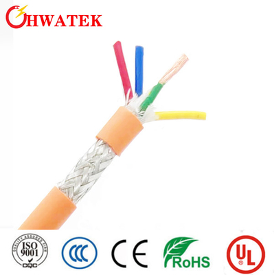VCT standardı Çıplak bakır kanatlı 3C × 2.0 mm2 600V -40~105°C PVC ceket VCT Kablo