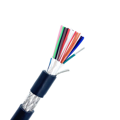 UL21410 TYPE XLPE Ceket ETFE yalıtım Doldurulmuş Bakır 3C × 28 AWG 125 °C 30V Kablo