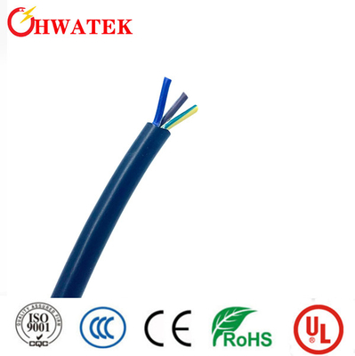 UL21410 TYPE XLPE Ceket ETFE yalıtım Doldurulmuş Bakır 3C × 28 AWG 125 °C 30V Kablo