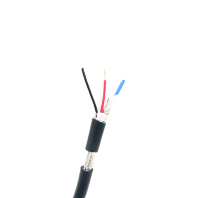 VCT standardı Çıplak bakır kanatlı 3C × 2.0 mm2 600V -40~105°C PVC ceket VCT Kablo