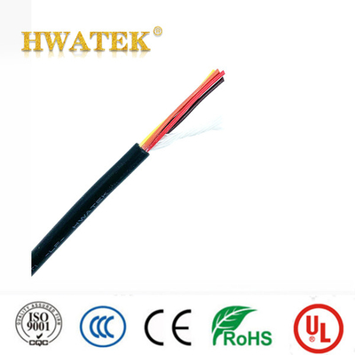 UL2464 TYPE PVC Ceket Çıplak Bakır Çaplı Kablo 4C × 2.5 mm2 300V 80 °C FT1 Kablo