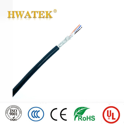 UL 21811 2C × 18AWG + W 80℃ 30V TPE Kılıf Kalaylı Bakır Örgülü Kablo UV Dayanımı