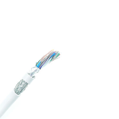 Özel yapım 10 damarlı 28AWG ve 2 damarlı 20AWG TPE izolasyonlu biyo-uyumlu PVC kılıflı tıbbi kablo