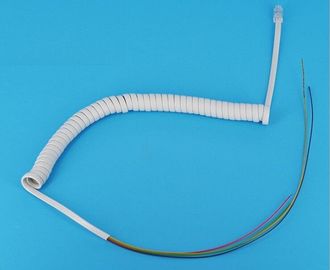 PUR Kılıf Kıvırcık Spiral Güç Kablosu Korumalı Çok Çekirdekli UL &amp; CUL Belgeli