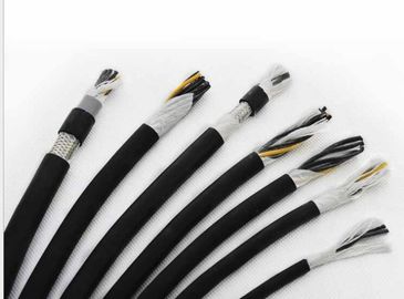 Sürükle Zincirleri UV Dayanıklı İçin 2 Çekirdekli Yüksek Esnek Örgülü Elektrik Kablosu