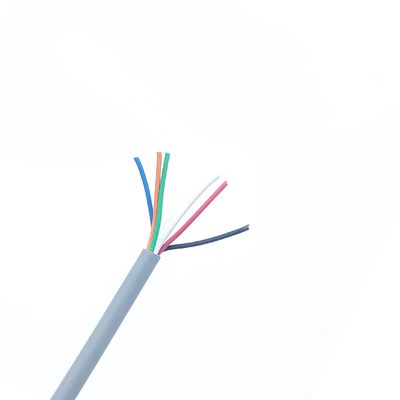 UL20276 4Cx28AWG PP yalıtımlı endüstriyel esnek kablo PVC ceket 80 °C 30V uygulamaları için tencerelenmiş bakır