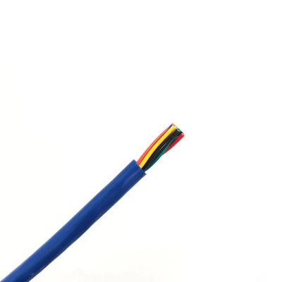3C×16AWG 105℃ Anma Sıcaklığına Sahip Endüstriyel Esnek Kablo, PVC Yalıtımlı ve Çıplak Bakır Örgülü İletkenli