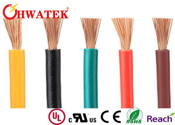 UL1568 PVC Yalıtımlı, Bükülü Bakır Tek Damarlı Endüstriyel Esnek Kablo