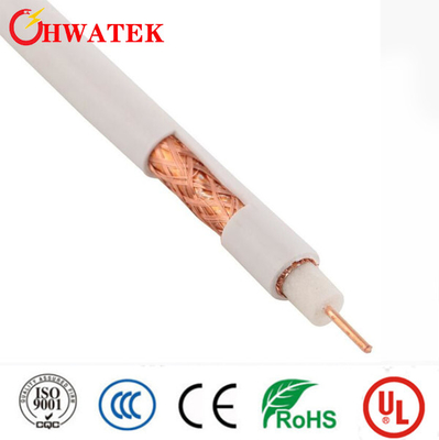Kalaylı Bakır Örgülü Koaksiyel 32 AWG Kablo UL1354 80℃ 30V