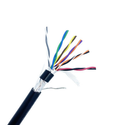 Alpha 5476C 300V Elektriksel Esnek Kablo AWM2464 6P×24AWG Shield